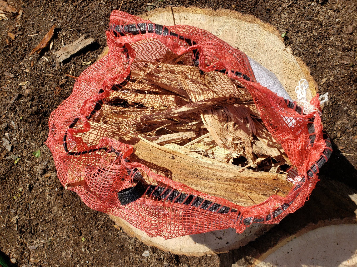 Firewood Chicago 1/4 Face Cord with Kindling