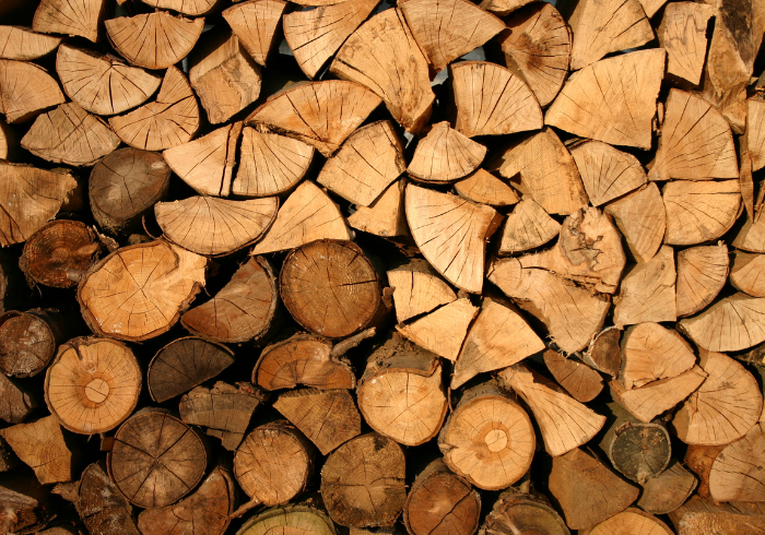 Firewood Chicago 1/4 Face Cord with Kindling